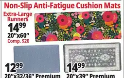 Ocean State Job Lot Anti-Fatigue Mats offer