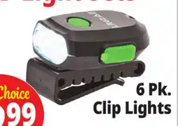 Ocean State Job Lot 6 Pk. Clip Lights offer