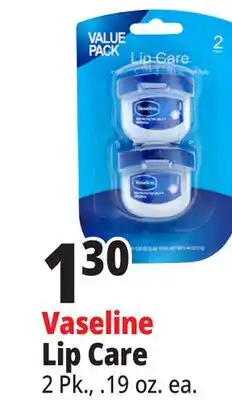 Ocean State Job Lot Vaseline Lip Care offer