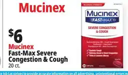 Ocean State Job Lot Mucinex Fast-Max Severe Congestion & Cough offer