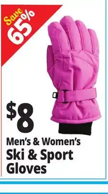 Ocean State Job Lot Men's & Women's Ski & Sport Gloves offer