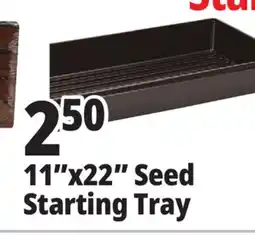 Ocean State Job Lot Seed Starter Plant Tray 11 x 22 offer