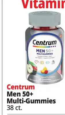 Ocean State Job Lot Centrum Men 50+ Multi-Gummies offer