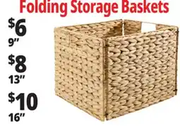 Ocean State Job Lot Folding Storage Baskets offer