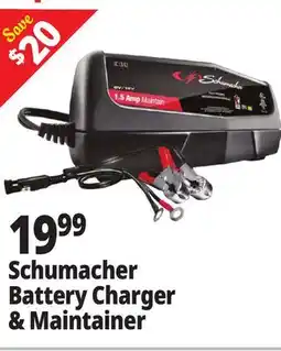 Ocean State Job Lot Schumacher Battery Charger & Maintainer offer