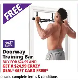 Ocean State Job Lot Doorway Training Bar offer