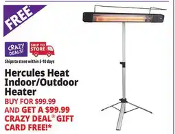 Ocean State Job Lot Hercules Heat Indoor/ Outdoor Heater with Tripod Stand offer