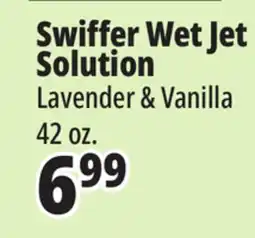Ocean State Job Lot Swiffer Wet Jet Solution offer