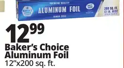Ocean State Job Lot Baker's Choice Premium Quality Aluminum Foil Jumbo Roll 200' offer