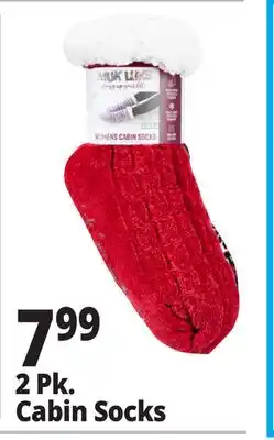 Ocean State Job Lot Muk Luk Women's Cabin Socks S/M 2-Count offer