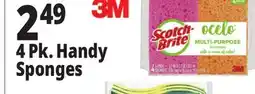 Ocean State Job Lot 4 Pk. Handy Sponges offer