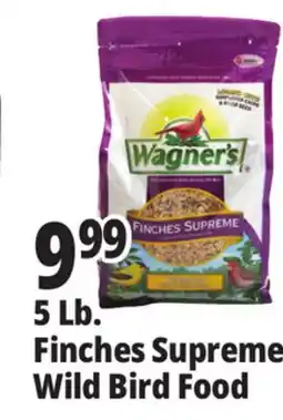 Ocean State Job Lot Wagner's Finches Supreme Premium Wild Bird Food 5 lbs offer
