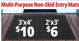Ocean State Job Lot Entrance Mats offer