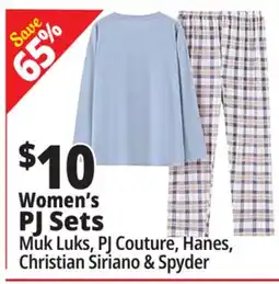 Ocean State Job Lot Women's PJ Sets offer