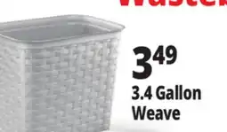 Ocean State Job Lot 3.4 Gallon Weave offer