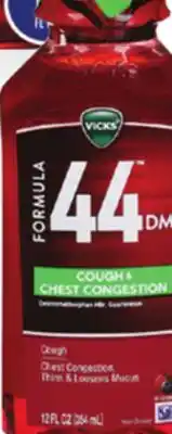 Ocean State Job Lot Vicks Formula 44 Cough Syrup offer