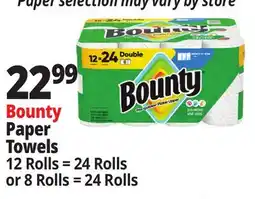Ocean State Job Lot Bounty Paper Towels offer