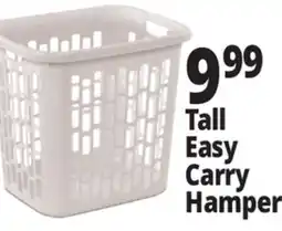 Ocean State Job Lot Tall Easy Carry Hamper offer