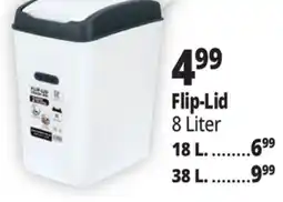 Ocean State Job Lot Flip-Lid Wastebaskets offer