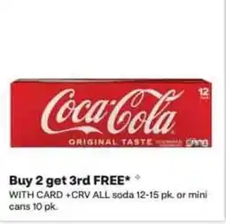 CVS Soda or mini cans offer