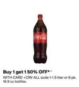 CVS Soda liter offer