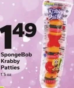Save a Lot SpongeBob Krabby Patties offer
