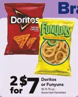 Save a Lot Doritos or Funyuns offer