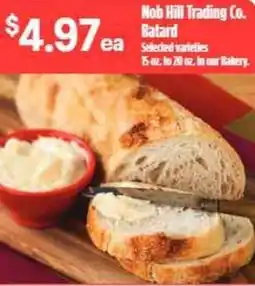 Nob Hill Nob Hill Trading Co. Batard offer