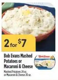 Nob Hill Bob Evans Mashed Potatoes or Macaroni & Cheese offer