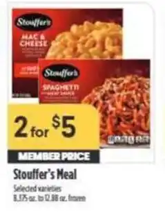 Nob Hill Stouffer's Meal offer