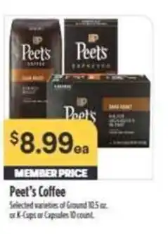 Nob Hill Peet's Coffee offer