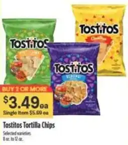 Nob Hill Tostitos Tortilla Chips offer