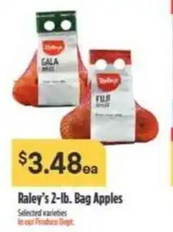 Nob Hill Raley's Apples offer