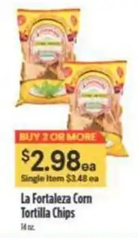 Nob Hill La Fortaleza Corn Tortilla Chips offer