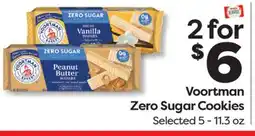 Weis Markets Voortman Zero Sugar Cookies offer