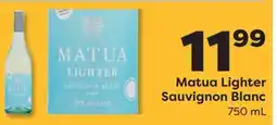 Weis Markets Matua Lighter Sauvignon Blanc offer