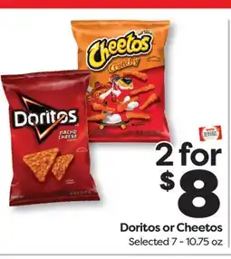 Weis Markets Doritos or Cheetos offer