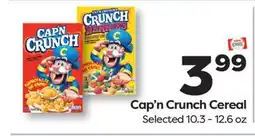 Weis Markets Cap'n Crunch Cereal offer