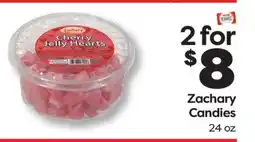 Weis Markets Zachary Candies offer