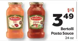 Weis Markets Bertolli Pasta Sauce offer