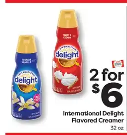 Weis Markets International Delight Flavored Creamer offer