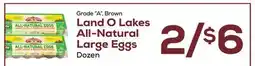 DeCicco & Sons Land O Lakes All-Natural Large Eggs offer