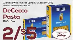 DeCicco & Sons DeCecco Pasta 16 Oz. Box offer