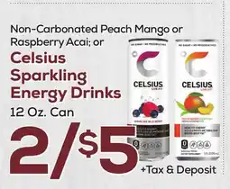 DeCicco & Sons Celsius Sparkling Energy Drinks offer