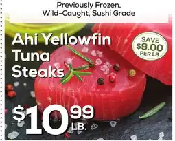 DeCicco & Sons Ahi Yellowfin Tuna Steaks offer