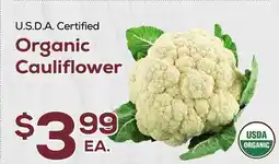 DeCicco & Sons Organic Cauliflower offer