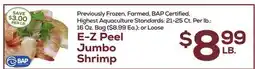 DeCicco & Sons E-Z Peel Jumbo Shrimp offer