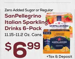 DeCicco & Sons SanPellegrino Italian Sparkling Drinks 6-Pack offer