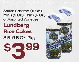 DeCicco & Sons Lundberg Rice Cakes 8.5-9.5 Oz. Pkg offer