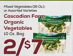 DeCicco & Sons Cascadian Farm Organic Vegetables 10 Oz. Bag offer
